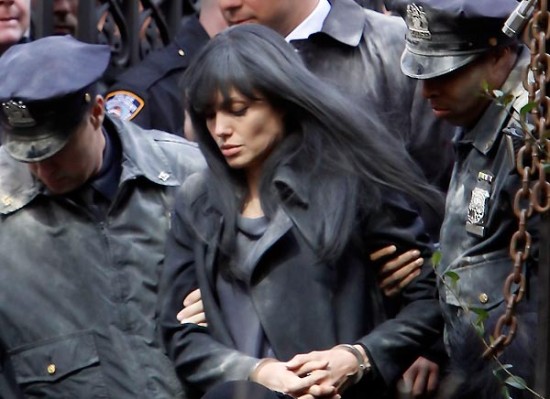 Angelina Jolie arrested