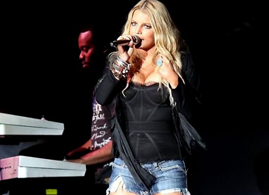 Jessica Simpson performing
