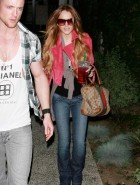 Lindsay Lohan jeans