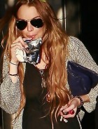 Lindsay Lohan see trough