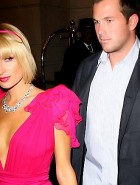 Paris Hilton with dude