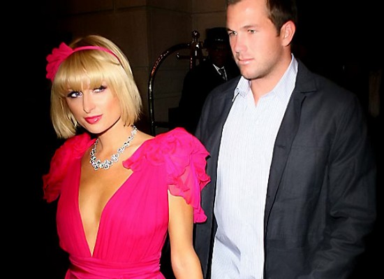 Paris Hilton with dude