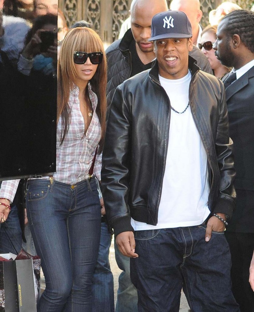 Beyonce with jay z