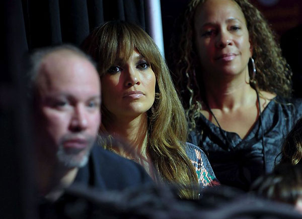 Jennifer Lopez backstage Jennifer Lopez backstage