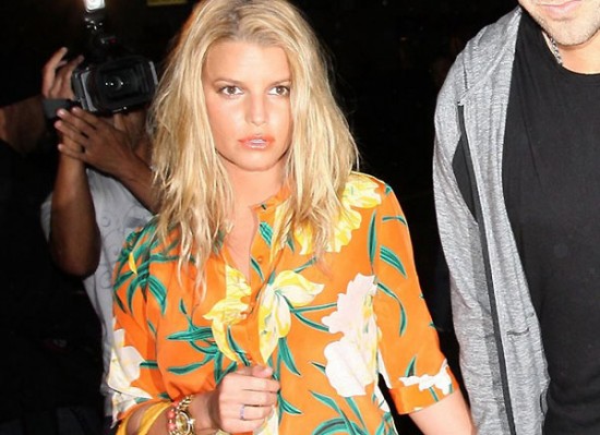 Jessica Simpson short dress