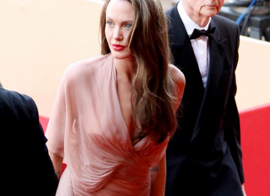 Angelina Jolie see through