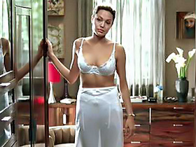 Angelina Jolie lingerie