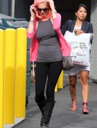 Lindsay Lohan tank top