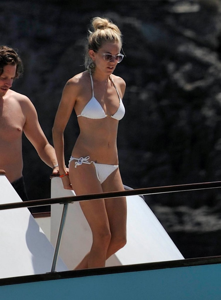 Sienna Miller white bikini Sienna Miller white bikini