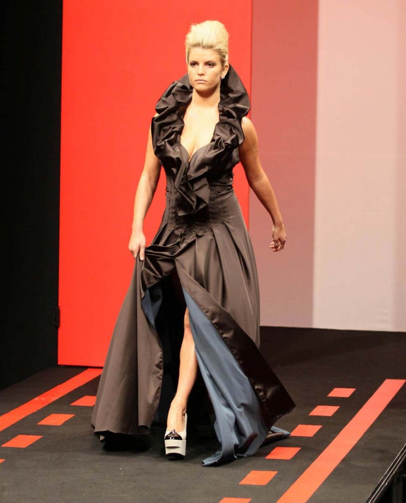 Jessica Simpson fashion show Jessica Simpson fashion show