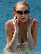 Lindsay Lohan bikini