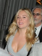 Sienna Miller cleavage