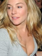 Sienna Miller cleavage