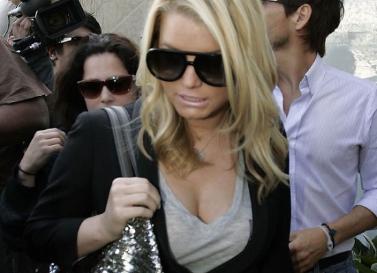 Jessica Simpson cleavage