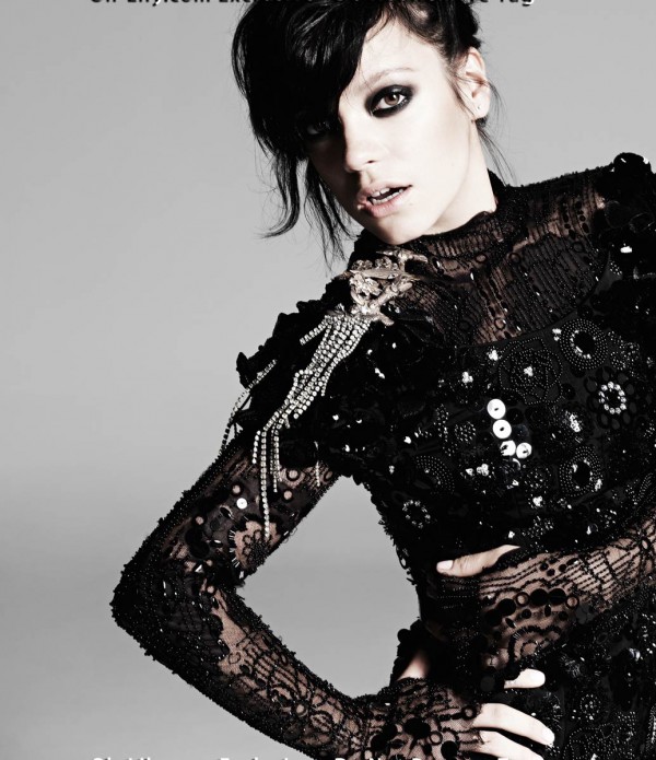 Lily Allen topless