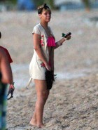 Rihanna pink bikini