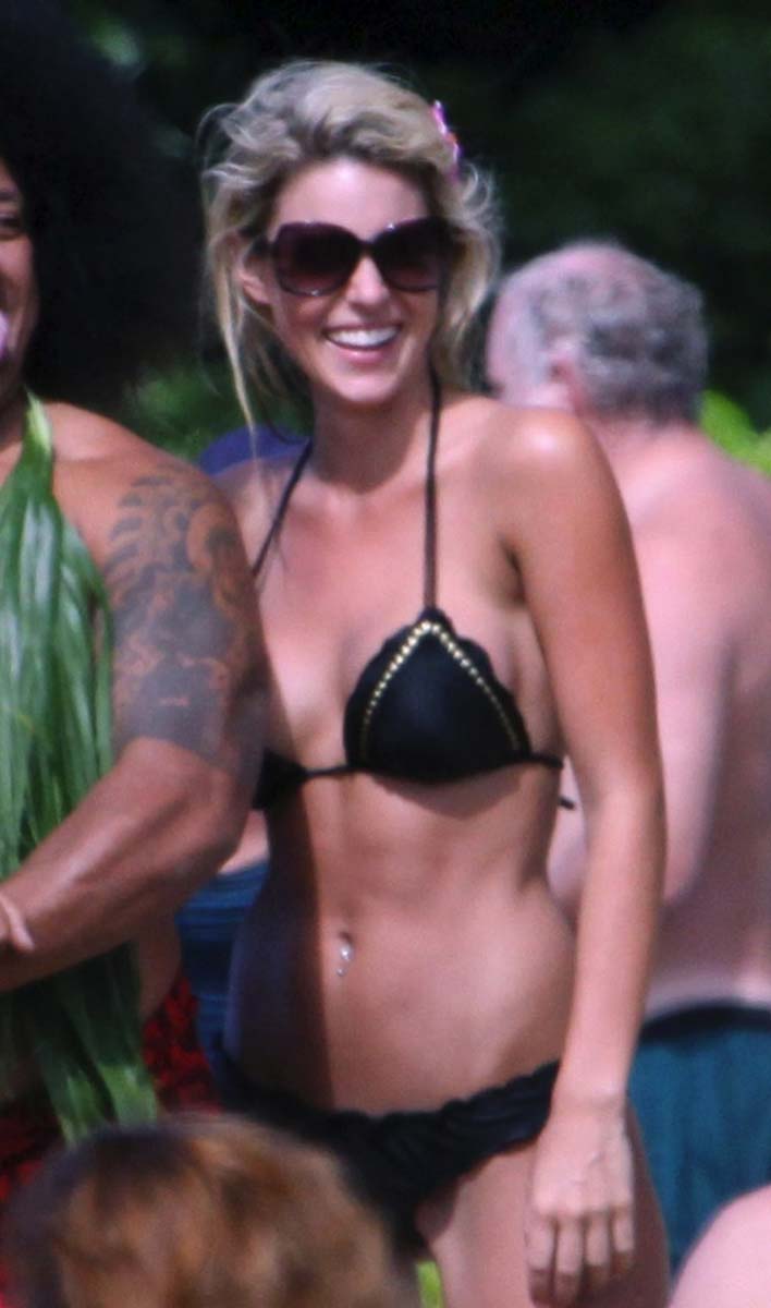 Carrie prejean white bikini Bukkake two girls