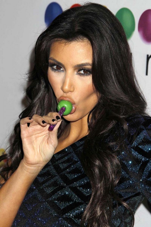 Kim Kardashian lollipop Kim Kardashian lollipop