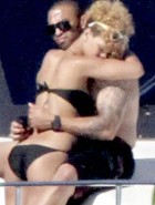 Rihanna black bikini
