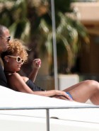 Rihanna black bikini