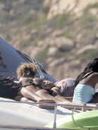 Rihanna black bikini