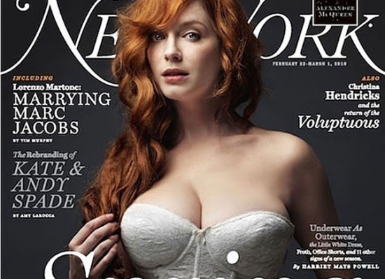 Christina Hendricks cleavage