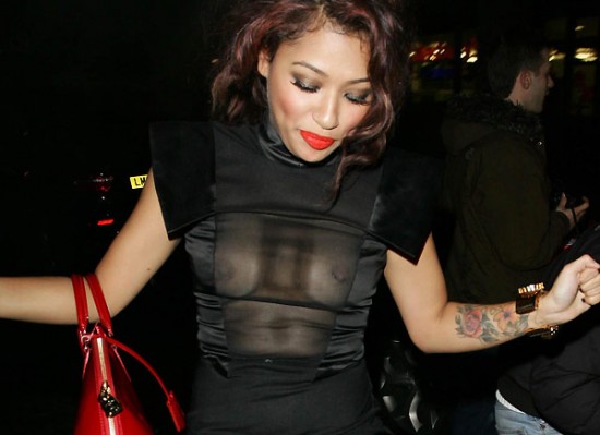 Vanessa White peirced nips