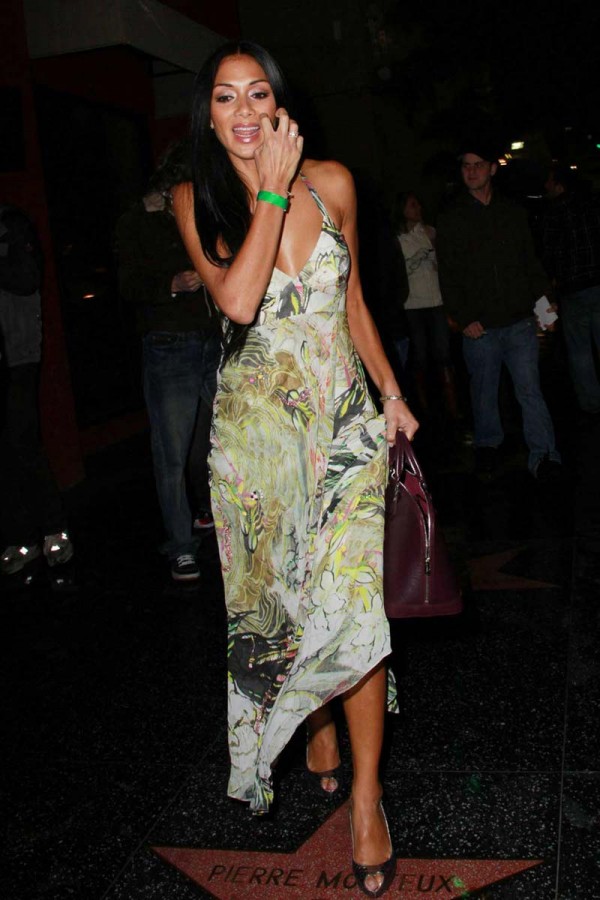 Nicole Scherzinger cleavage