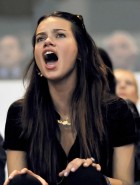 Adriana Lima sexy face