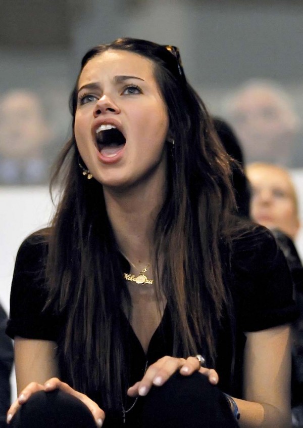 Adriana Lima sexy face Adriana Lima sexy face