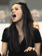 Adriana Lima sexy face