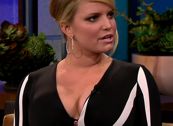 Did Jessica Simpson's boobs get twice as big since the last time I saw her