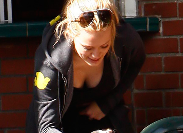 Hilary Duff cleavage