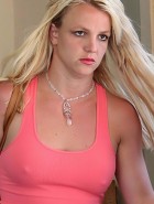 Britney Spears hard nipples