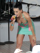 Katy Perry upskirt cleavage