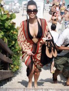 Kim Kardashian bikini