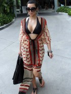 Kim Kardashian bikini