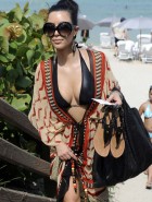 Kim Kardashian bikini