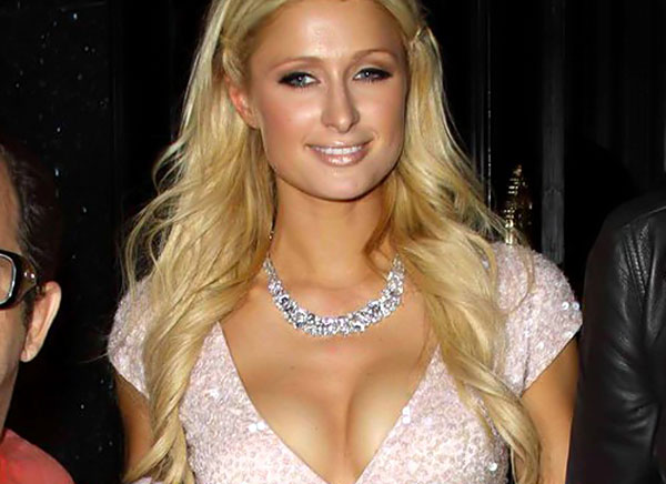  bras and duct tapebut Paris Hilton can do wonders with her tits