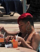 Rihanna boobs