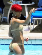 Rihanna in a bikini