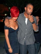 Rihanna cleavage