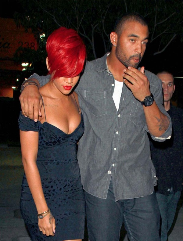 Rihanna cleavage