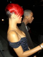 Rihanna public
