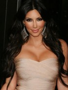 Kim Kardashian cleavage