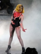 Lady Gaga performs