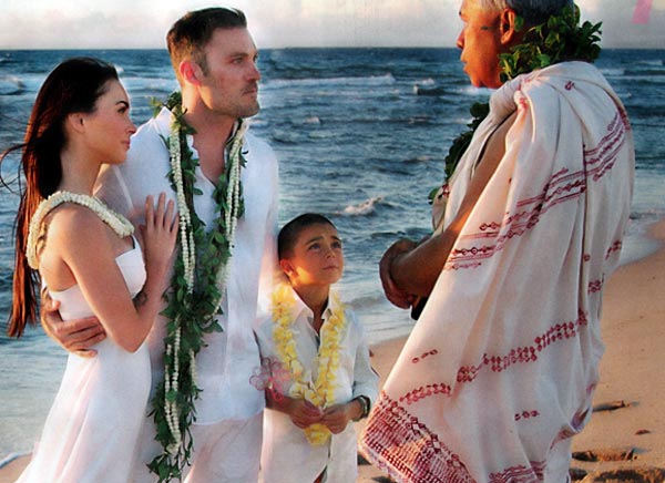 Megan Fox wedding pics