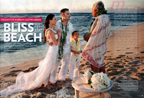 Megan Fox wedding pics