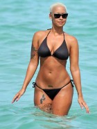 Amber Rose bikini