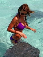 Audrina Patridge nipples in bikini